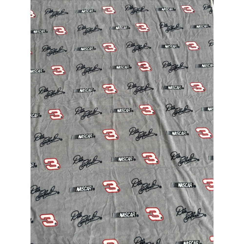 2005 Nascar Dale Earnhardt Fleece Fabric 3 Yards Springs Creative 108x59 Gray
